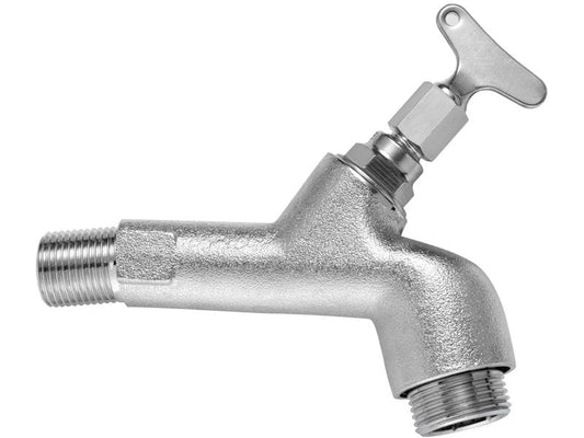 Laufen | SIGA Gartenventil | Messing chrom mit Steckschl.