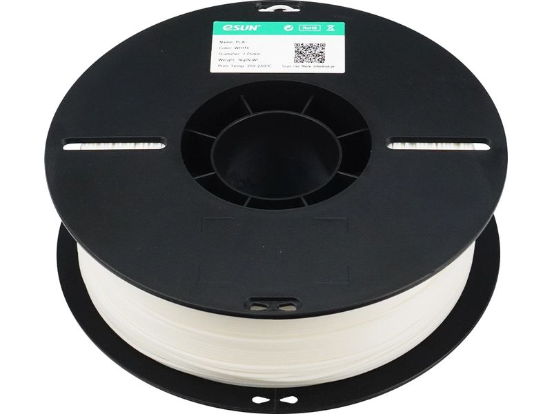 eSun | Filament , PLA+, Weiss | Esun Original Filament