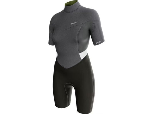 Prolimit | Promlimit Fire Shorty V-zip 2/2 | Grey/Silver,42/XL