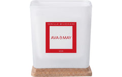 AVA & MAY | Duftkerze Vanilla Milkshake | 8x12 cm (DxH), 35h Brenndauer