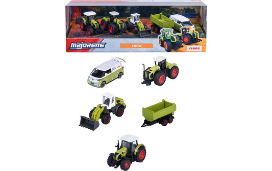Majorette | Claas Farm 5 Pieces Giftpack