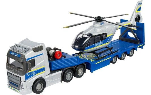 Majorette | Volvo Truck Airbus Police Helicopter