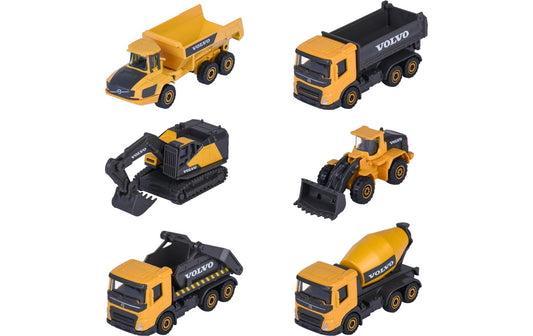 Majorette | Volvo Construction 3 Pieces Set | Assortiert
