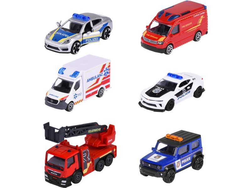 Majorette | Rescue 3 Pieces Set | Assortiert