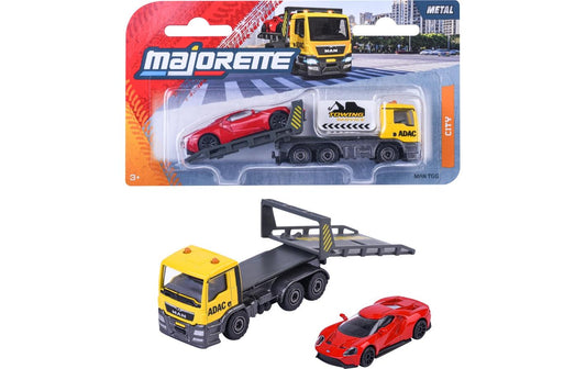Majorette | ADAC Tow Truck yellow Ford GT red