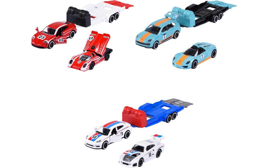 Majorette | Porsche Deluxe Trailer | Assortiert