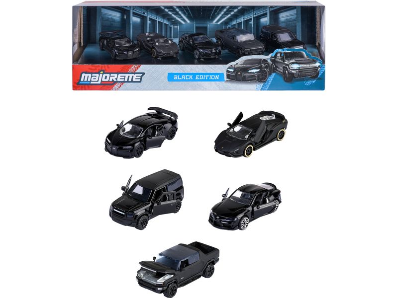 Majorette | Black Edition 5 Pieces Giftpack