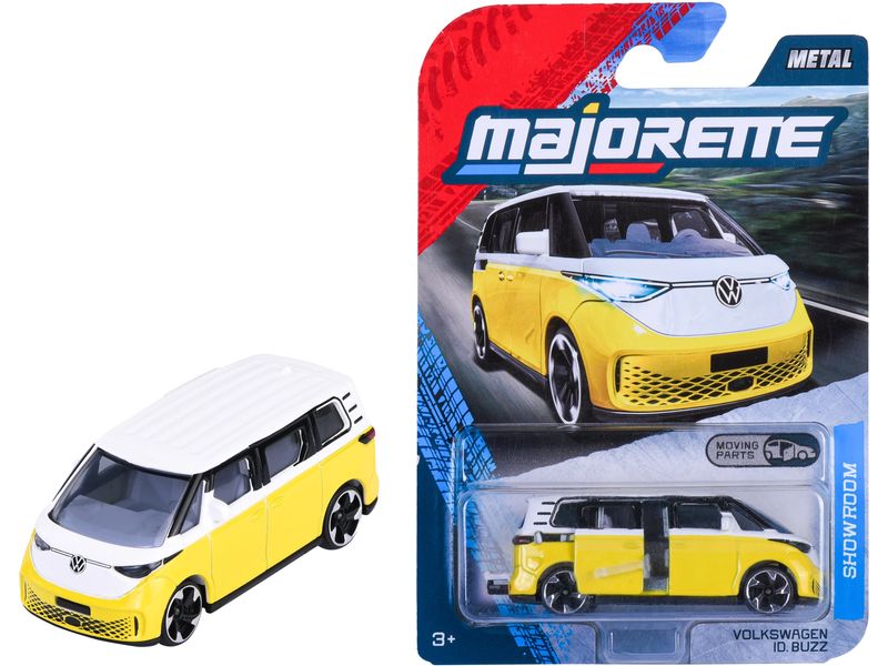 Majorette | Premium Cars VW ID Buzz | gelb/weiss
