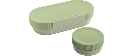 SIGG | Lunchbox Lumo L, 1L & 0.3L | Eco Green, PP, Spülmaschine, Mikrowelle