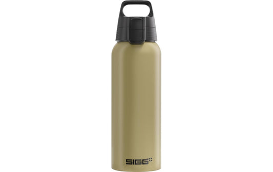 SIGG | Trinkflasche WBM One, 1L | Caramel Sand, Aluminium