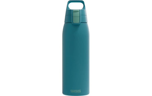 SIGG | Trinkflasche Shield One, 1L | Blue Puya, Edelstahl