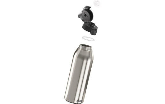 SIGG | Trinkflasche Shield One, 1.5L | Brushed, Edelstahl