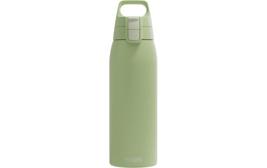 SIGG | Trinkflasche Shield One, 1L | Eco green, Edelstahl