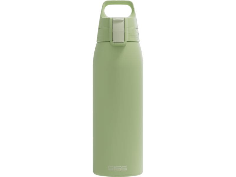 SIGG | Trinkflasche Shield One, 1L | Eco green, Edelstahl