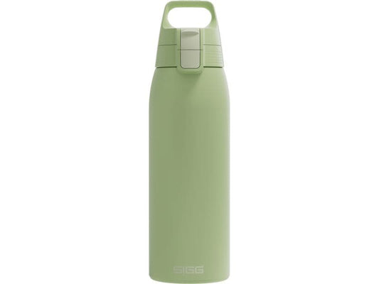 SIGG | Trinkflasche Shield One, 1L | Eco green, Edelstahl