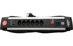 Brennenstuhl | Premium-Alu-Line -6+2USB PD30 | 3m H05VV-F3G1,5