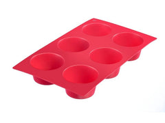 Westmark | 6er Muffinbackform Silikon | rot