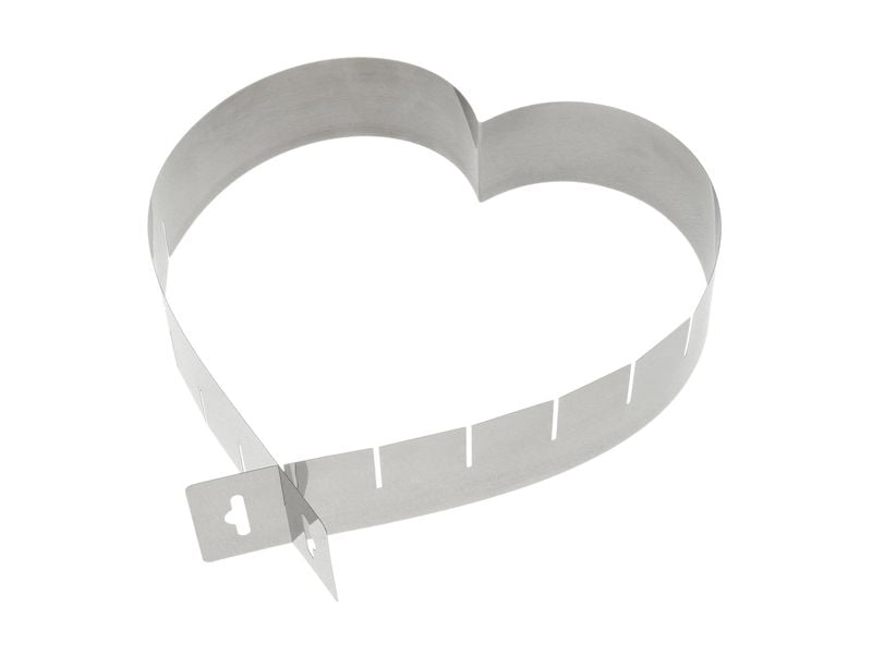 Westmark | Herzbackform, Edelstahl, 19x5cm | -