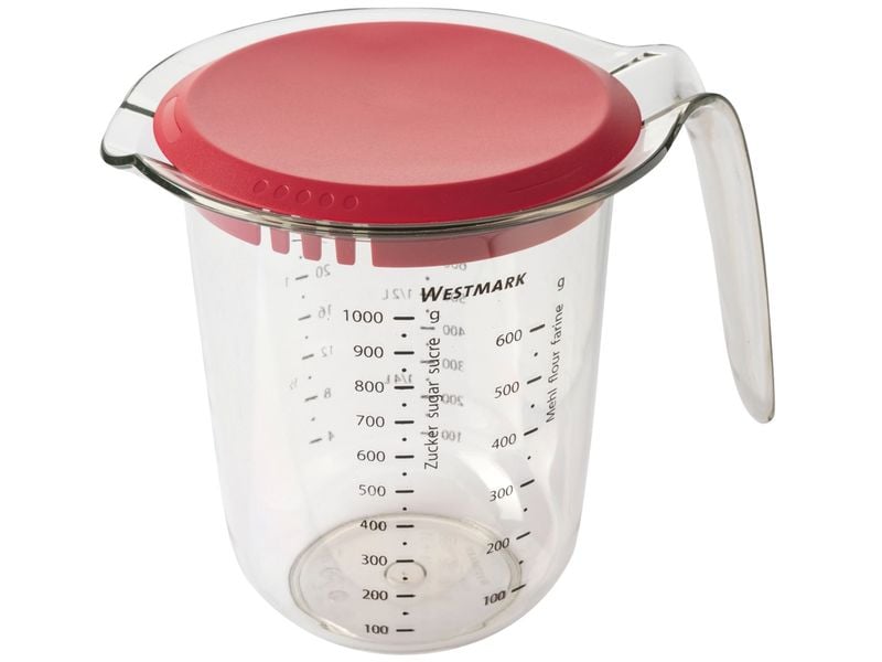 Westmark | Messkanne, 1 l, mit Deckel | -