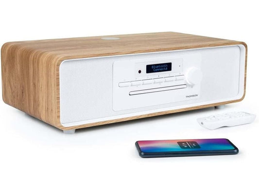 Thomson | MIC301IDABBT wht/wood | Weiss/Holz