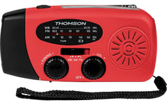 Thomson | Emergency Radio RT260R | Rot, Solar, Flashlight, Powerbank