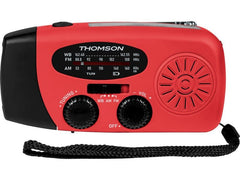 Thomson | Emergency Radio RT260R | Rot, Solar, Flashlight, Powerbank