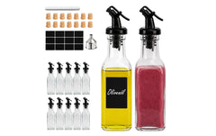 relaxdays | Öl Flasche mit Ausgiesser | 12er Set