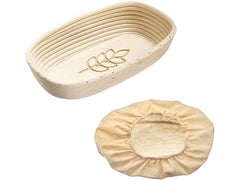 Westmark | Set Gärkorb oval mit Bezug mit | Ähre 34 x 20.5 x 8cm
