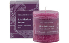 Schulthess Kerzen | Schulthess Duftkerze Lichtefedertraum | 7x8 cm (DxH), Brenndauer ca. 40 Stunden