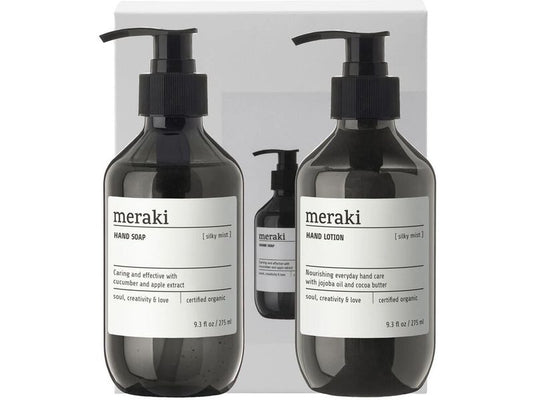meraki | Geschenkset Silky Mist | Handseife & Handlotion je 275 ml