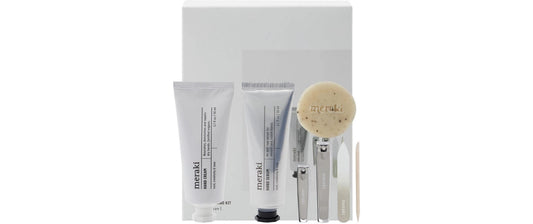 meraki | Geschenkset Handcreme 50ml,Handserum | 50ml, Seife 20g, Nagelkit