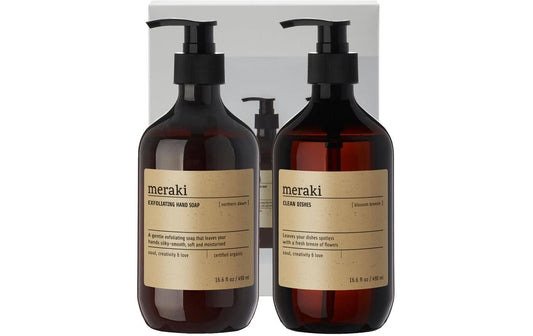 meraki | Geschenkset Northern Dawn | Handseife & Spülmittel je 490 ml