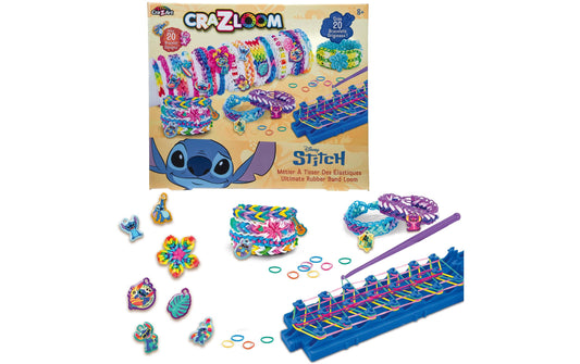 Cra-Z-Art | DISNEY Stitch CraZLoom Ultimate Rubber | Band Loom