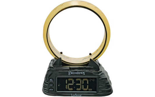 Lexibook | Lord Of The Ring Digital alarm clock | with 3D Nightlight Figurine