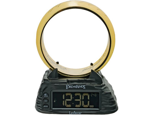 Lexibook | Lord Of The Ring Digital alarm clock | with 3D Nightlight Figurine