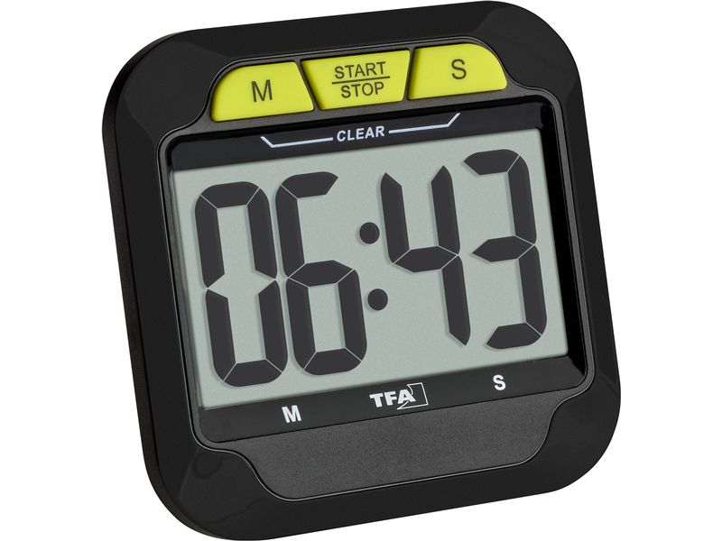 TFA Dostmann | TFA Küchentimer | Schwarz
