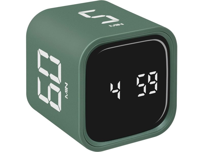 TFA Dostmann | TFA Digitaler Timer MINI CUBE | Grün