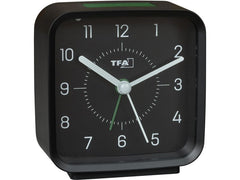 TFA Dostmann | TFA Analoger Wecker | Schwarz
