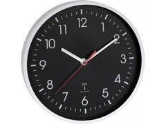 TFA Dostmann | TFA Analoge Funk-Wanduhr | Schwarz