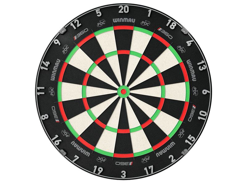 Winmau | Dartboard Blade 6 360° | Grösse: DM 45cm, Material: Sisal