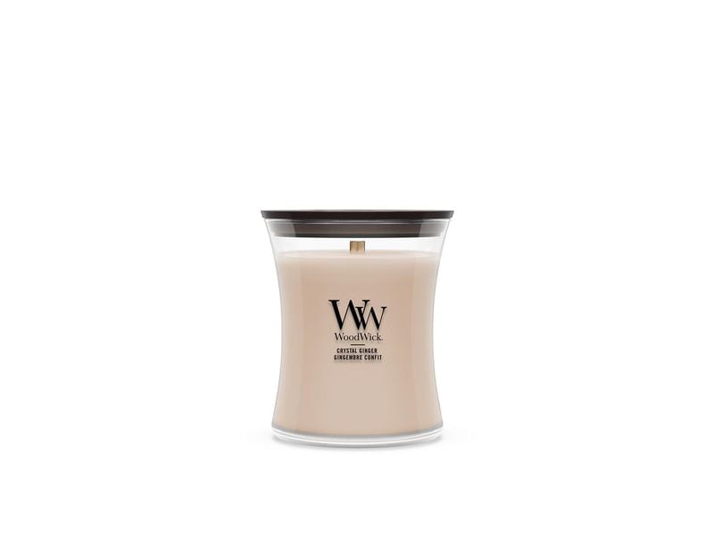Woodwick | Duftkerze Crystal Ginger | Medium Jar