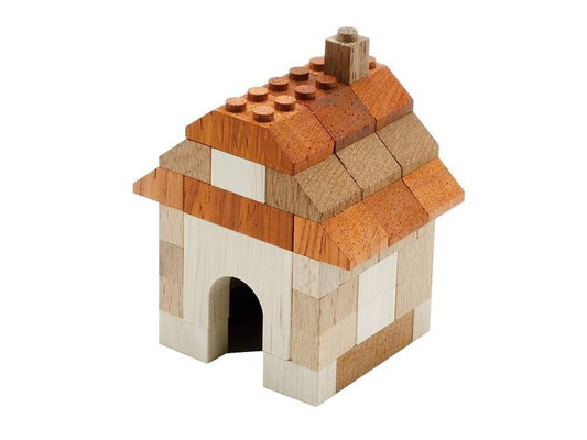 Timblo | Holz Klemmbausteine Haus