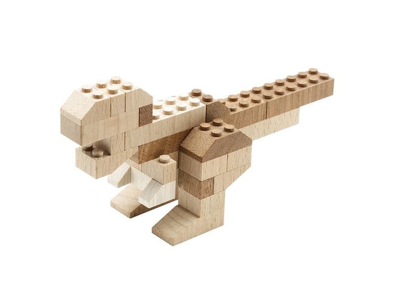 Timblo | Holz Klemmbausteine Dinosaurier