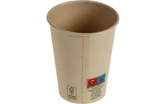 belesse | nature Bambuskartonbecher 3dl | 50 Stk, Ø90mm, naturbelassen, PLA SUP