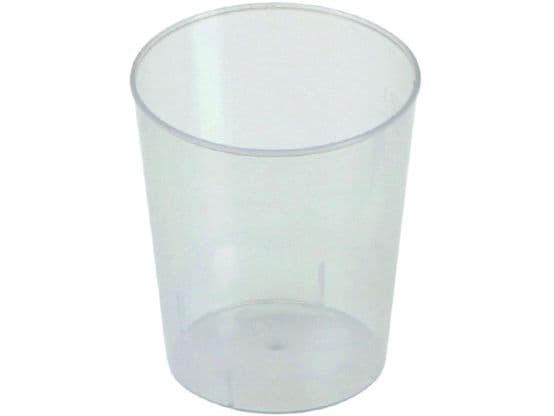 belesse | Shotbecher PP 2.5cl | 50 Stk, Ø37x40mm, geeicht 2cl
