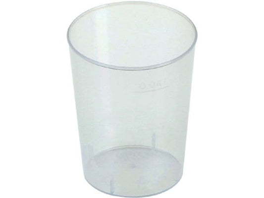 belesse | Shotbecher PP 4cl | 50 Stk, Ø42x52mm geeicht 2/4cl