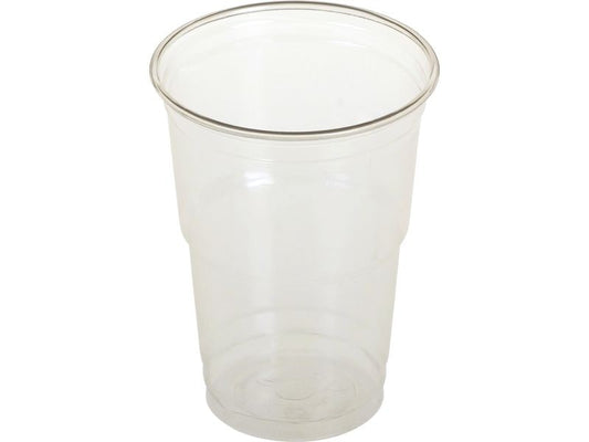 belesse | Trinkbecher RPET 4dl geeicht | 50 Stk, Ø95mm transparent SUP