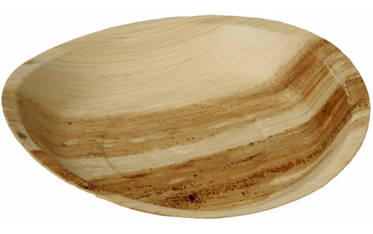belesse | nature Teller Palmblatt | 25 Stk, Ø240x30mm