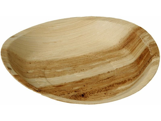 belesse | nature Teller Palmblatt | 25 Stk, Ø240x30mm