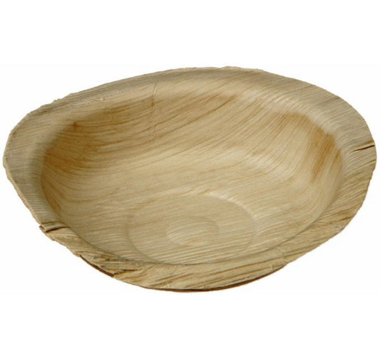 belesse | nature Dip-Schale Palmblatt | 25 Stk, Ø120x25mm